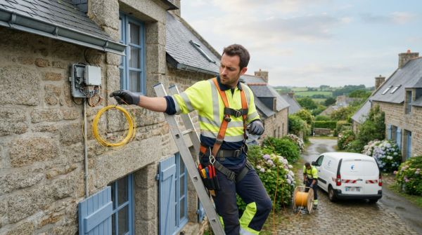 Guide pratique pour installer la fibre optique en Bretagne